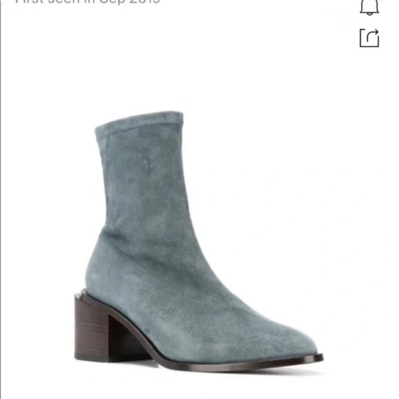 Clergerie XIA Ankle Boots in Blue size 38 - Picture 5 of 6